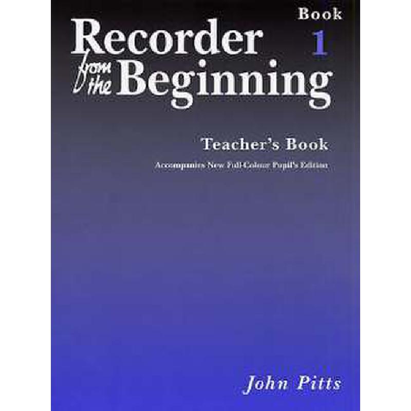 Titelbild für MSEJ 10098 - RECORDER FROM THE BEGINNING 1