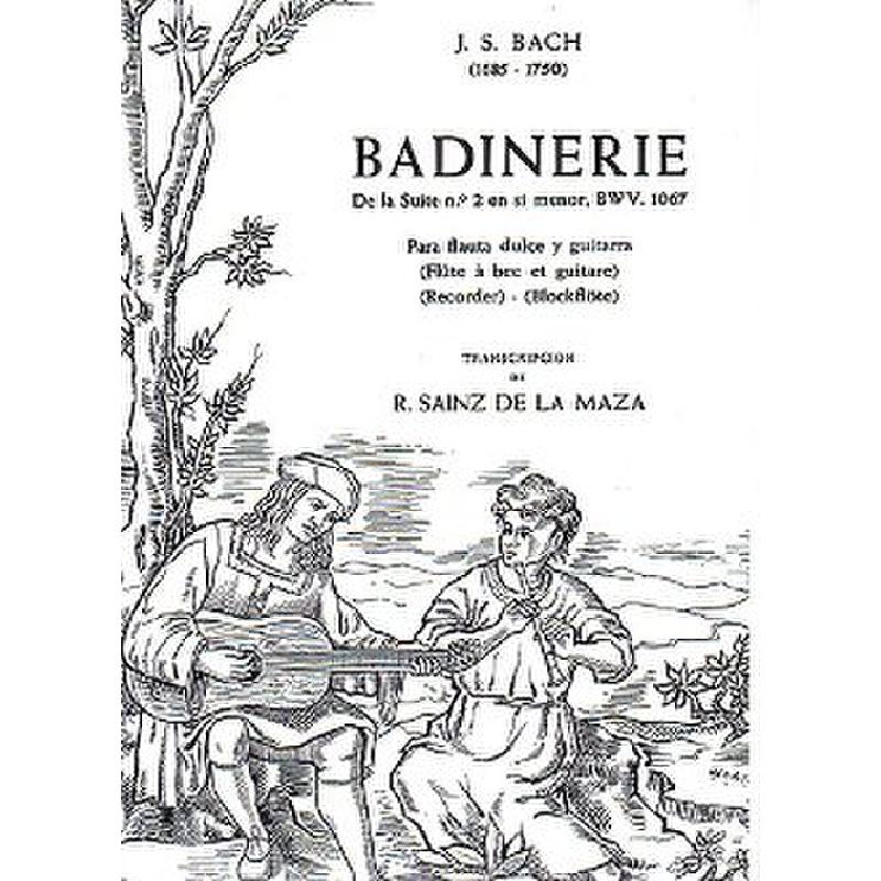 Titelbild für UME 21537 - BADINERIE (ORCHESTERSUITE 2 H-MOLL BWV 1067)