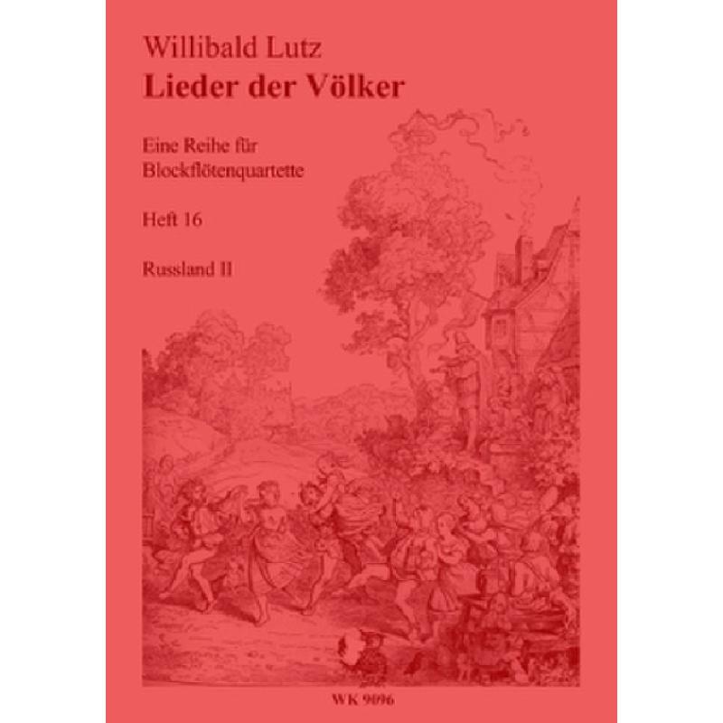 Titelbild für WK 9096 - LIEDER DER VOELKER 16