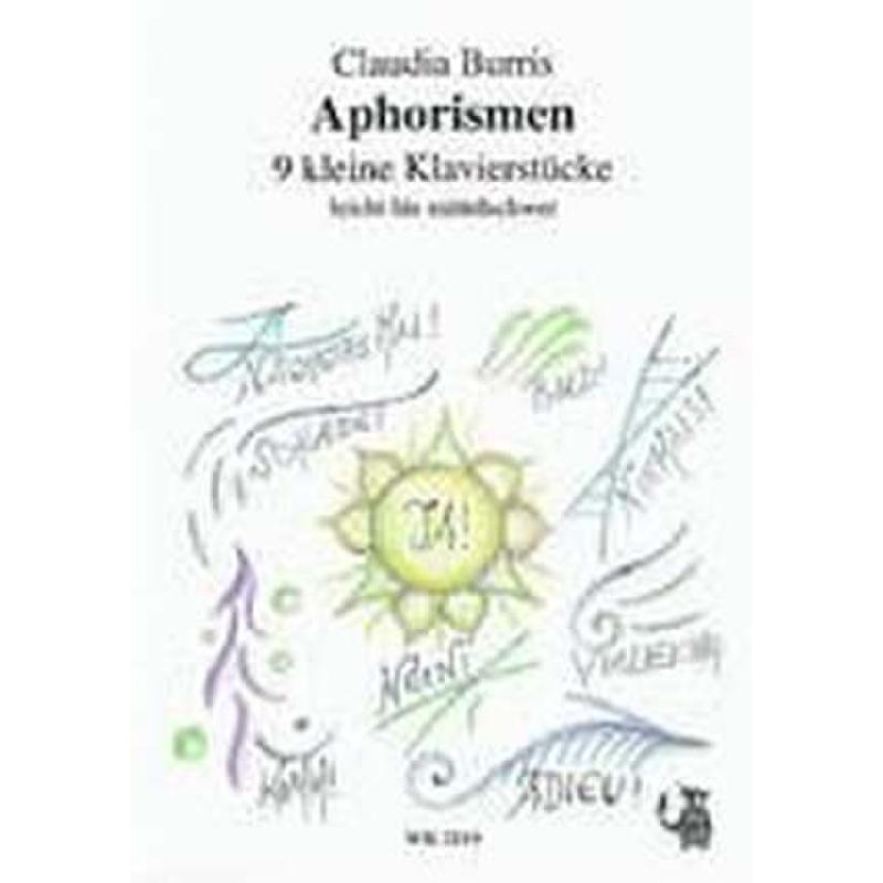 Titelbild für WK 2119 - APHORISMEN - 9 KLEINE KLAVIERSTUECKE