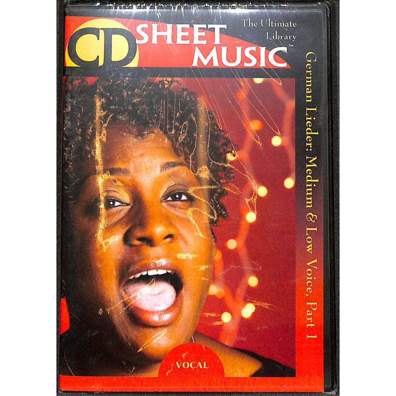 Titelbild für SUBITO 3040-0029 - GERMAN LIEDER 1 - MEDIUM + LOW VOICE