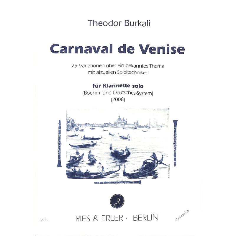 Titelbild für RE 22013 - CARNAVAL DE VENISE