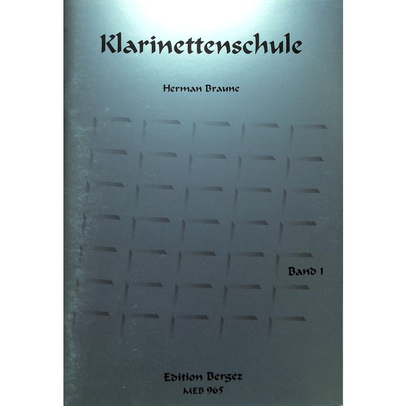 Titelbild für BERGEZ 965 - KLARINETTENSCHULE 1