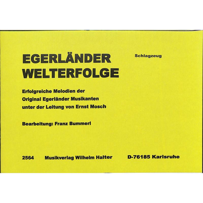 Titelbild für HAL 2564-SCHLAGZ - EGERLAENDER WELTERFOLGE