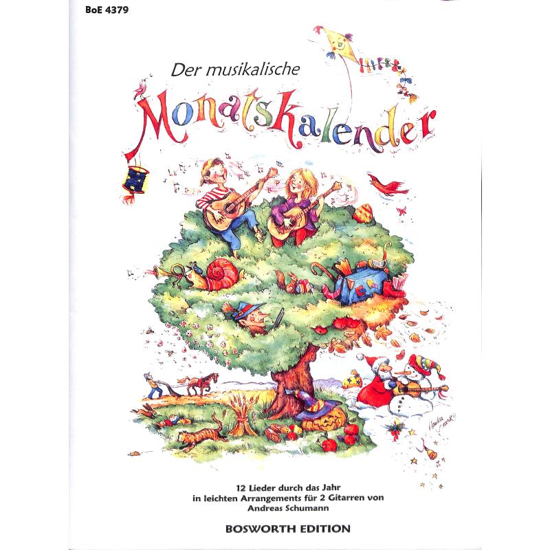 Titelbild für BOE 4379 - DER MUSIKALISCHE MONATSKALENDER