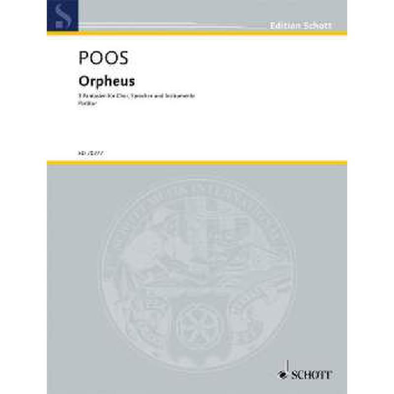 Titelbild für ED 20277 - ORPHEUS