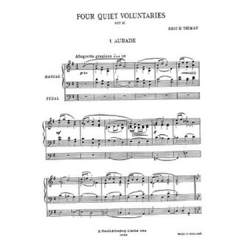 Titelbild für MSNOV 590335 - 4 QUIET VOLUNTARIES 2