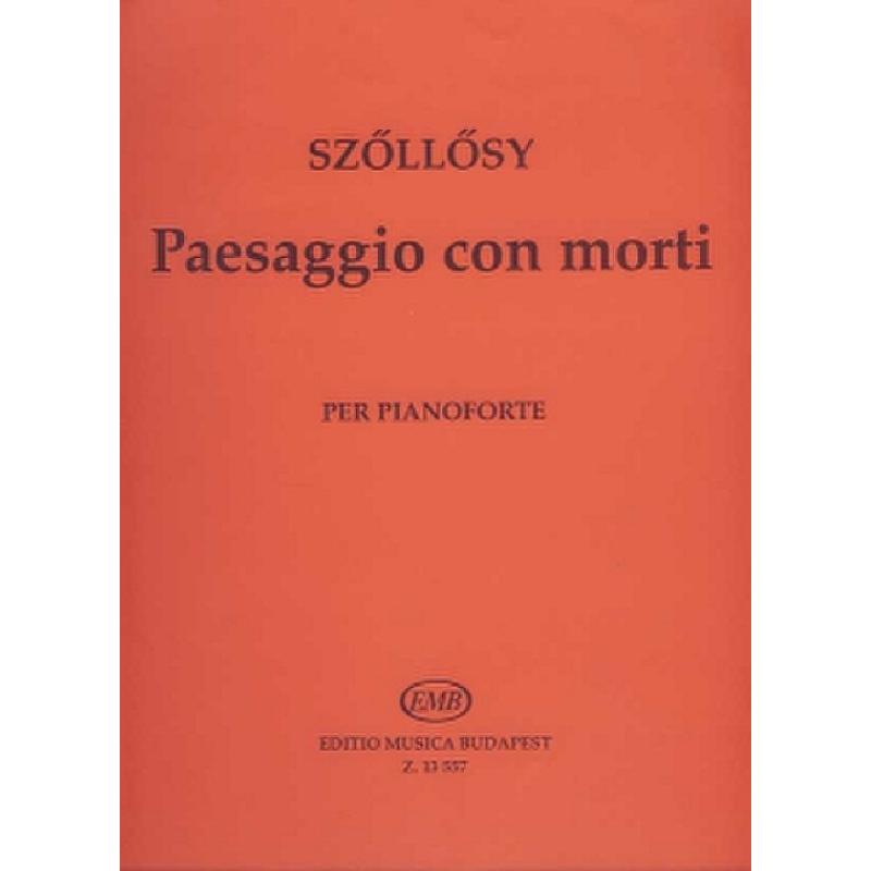 Titelbild für EMB 13557 - PAESAGGIO CON MORTI