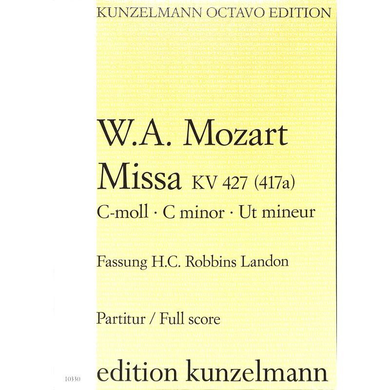 Titelbild für OCT 10330 - Missa c-moll KV 427 (417a)