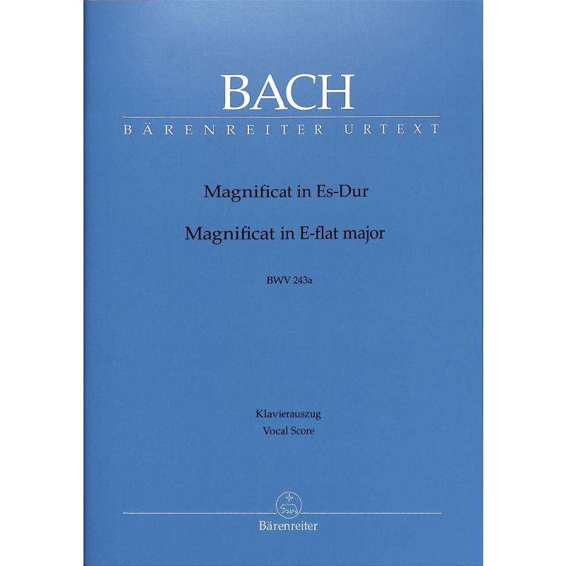 Titelbild für BA 5208-90 - Magnificat Es-Dur BWV 243a