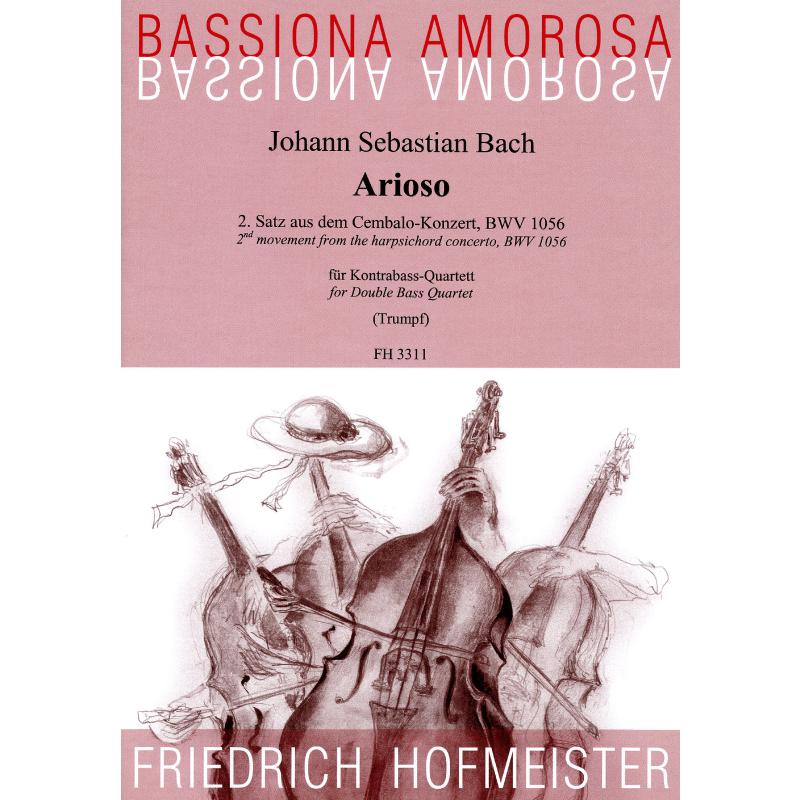 Titelbild für FH 3311 - ARIOSO (KONZERT BWV 1056 SATZ 2)