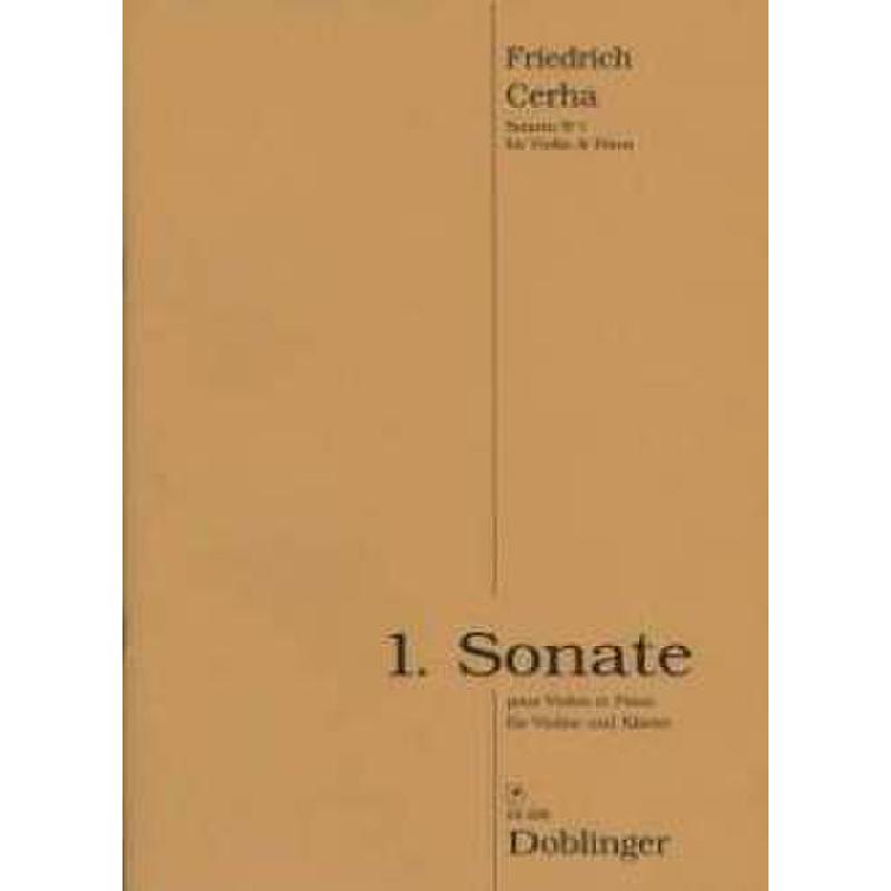 Titelbild für DO 03298 - SONATE 1 (1946/1947)