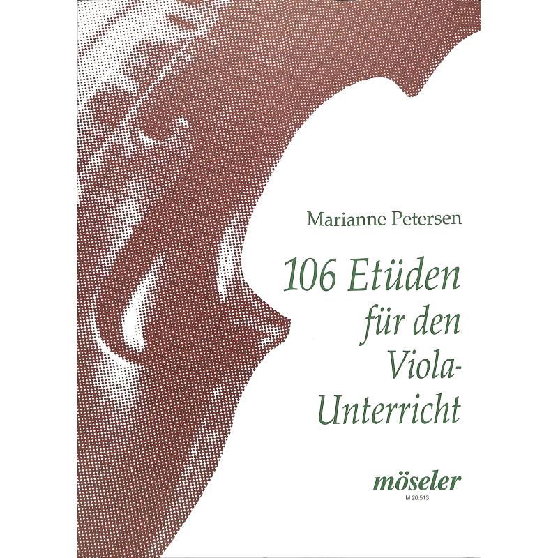 Titelbild für M 20513 - 106 ETUEDEN FUER DEN VIOLA UNTE