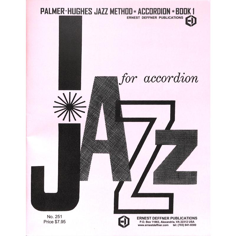 Titelbild für DEFFNER 2944 - JAZZ METHOD 1 - JAZZ FOR ACCORDION