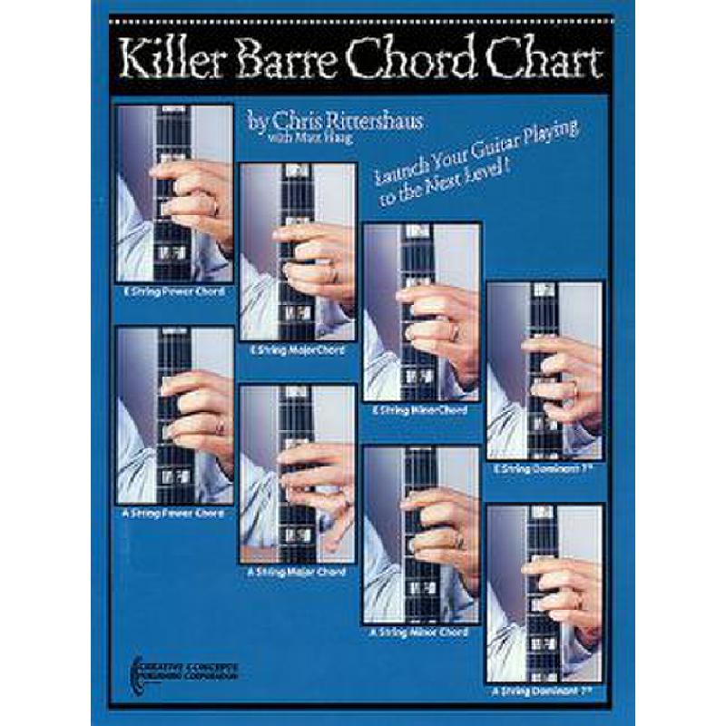 Titelbild für HL 315190 - KILLER BARRE CHORD CHART