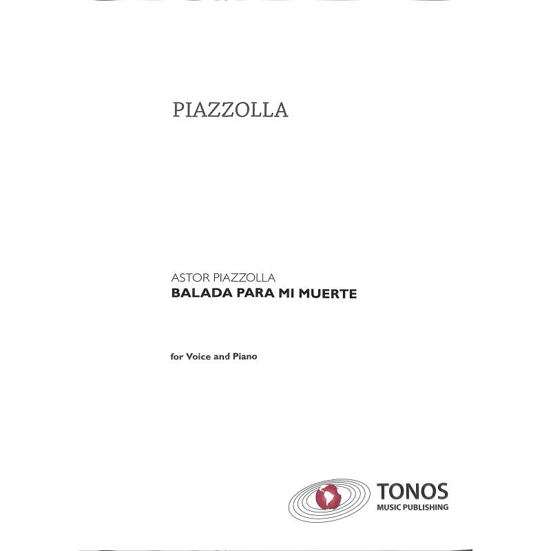 Titelbild für TONOS 20022 - BALADA PARA MI MUERTE