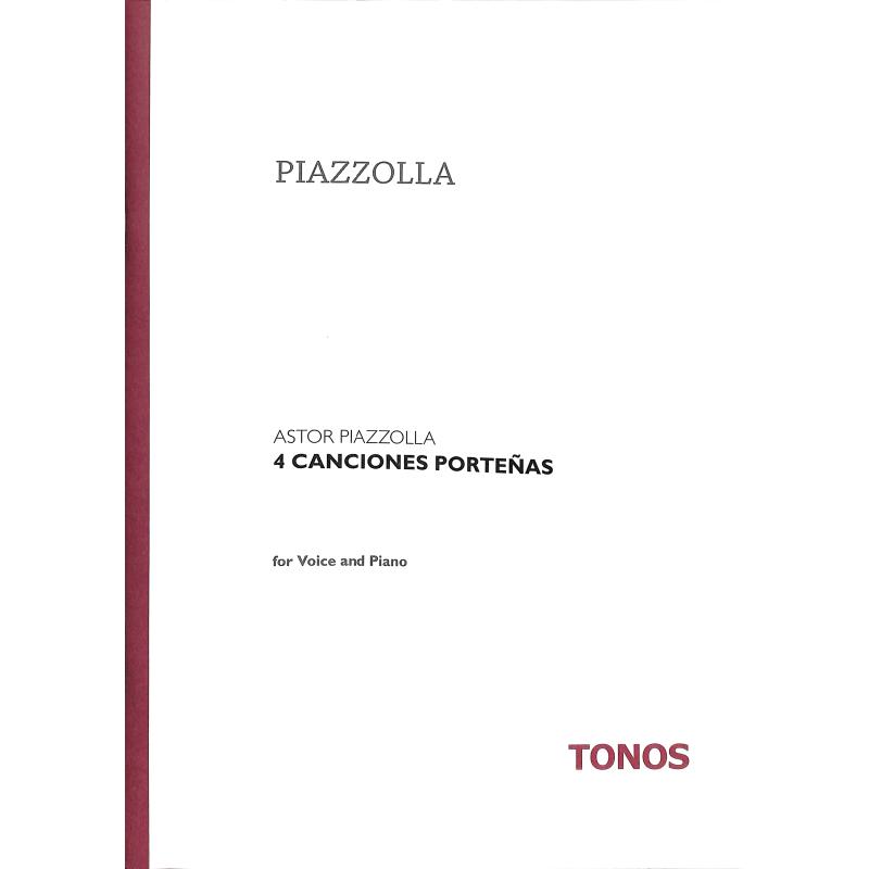 Titelbild für TONOS 20002 - CANCIONES PORTENAS