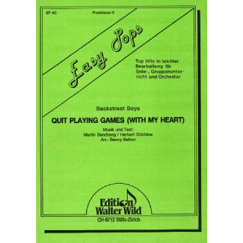Titelbild für WILD -EP4-99 - QUIT PLAYING GAMES (WITH MY HEART)