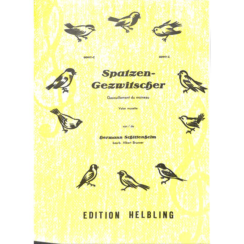 Titelbild für HELBLING .0917A - SPATZENGEZWITSCHER