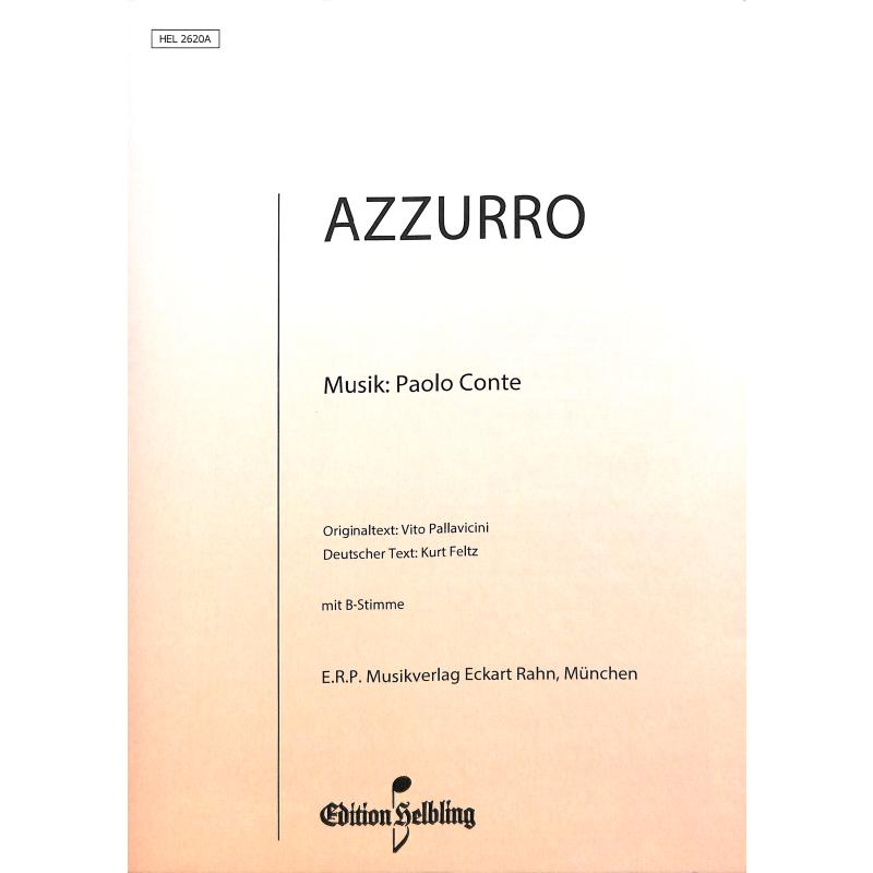 Titelbild für HELBLING .2620A - AZZURRO