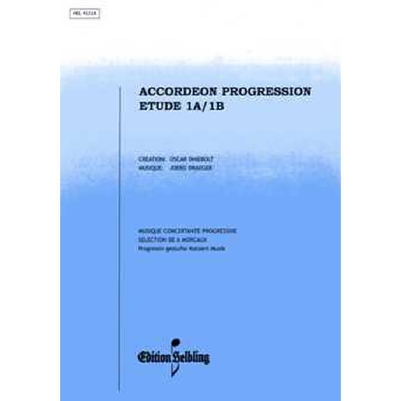 Titelbild für HELBLING .4111A - ETUDE 1A / 1B - ACCORDEON PROGRESSION 1