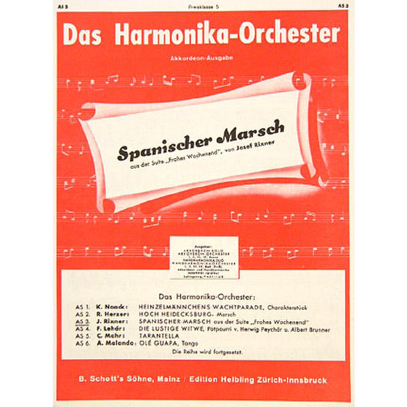 Titelbild für HELBLING .GSC03A - SPANISCHER MARSCH