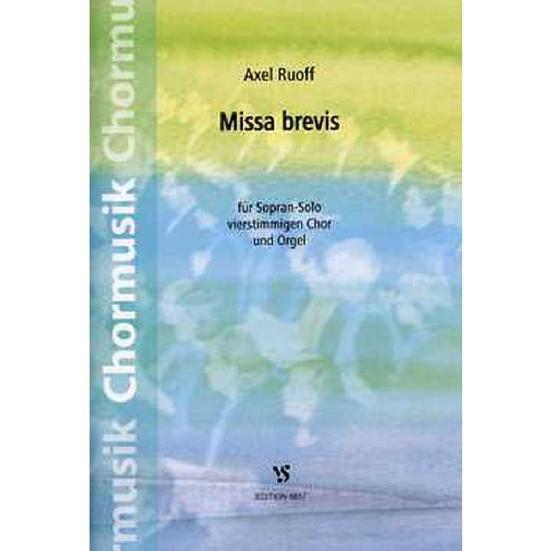 Titelbild für VS 6617 - MISSA BREVIS