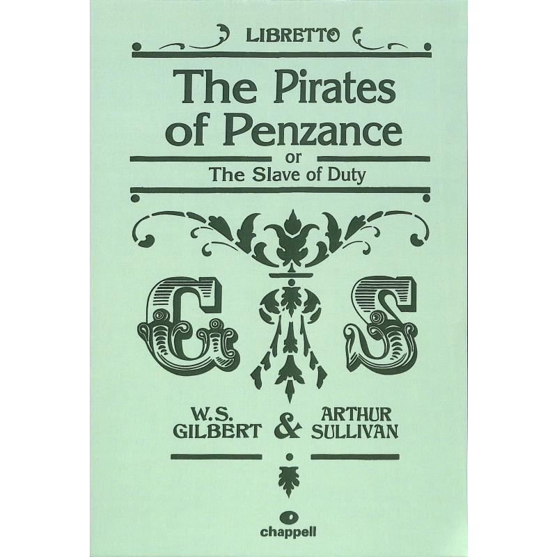 Titelbild für ISBN 0-571-53579-8 - THE PIRATES OF PENZANCE (ODER THE SLAVE OF DUTY)