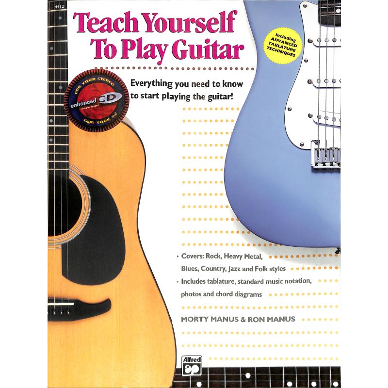 Titelbild für ALF 14104 - TEACH YOURSELF TO PLAY GUITAR