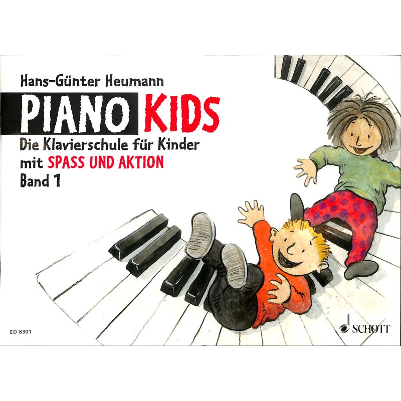 Titelbild für ED 8301-02 - PIANO KIDS 1 SCHULE + AKTIONSBUCH