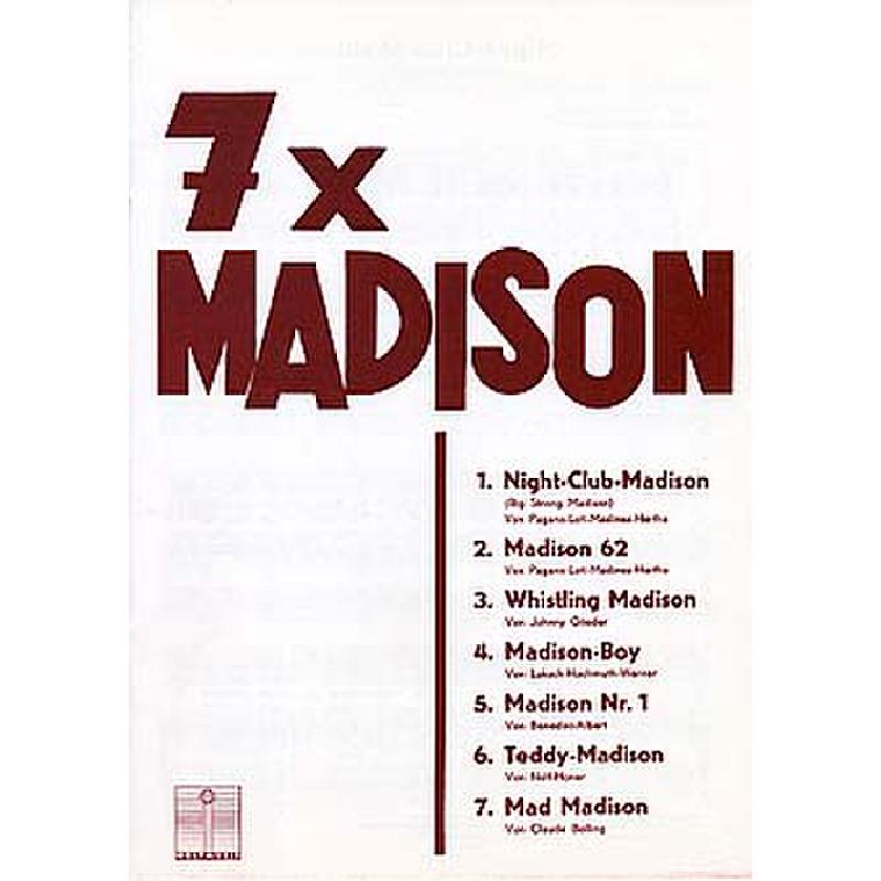 Titelbild für WM 7224 - 7 X MADISON