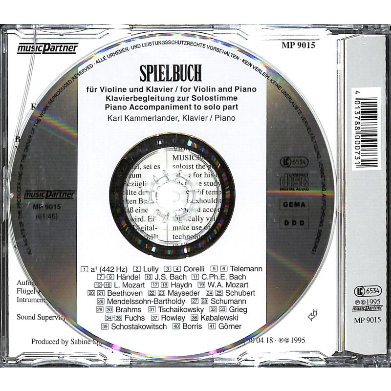 Notenbild für EPMP 9015 - SPIELBUCH FUER ANFAENGER