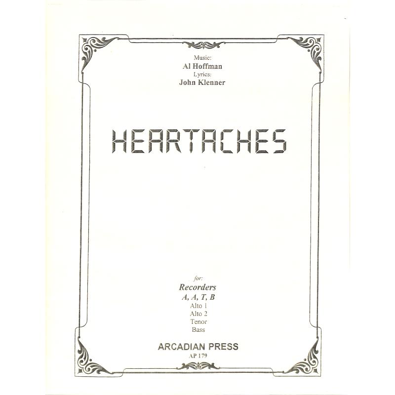 Titelbild für ARCADIAN 179 - HEARTACHES