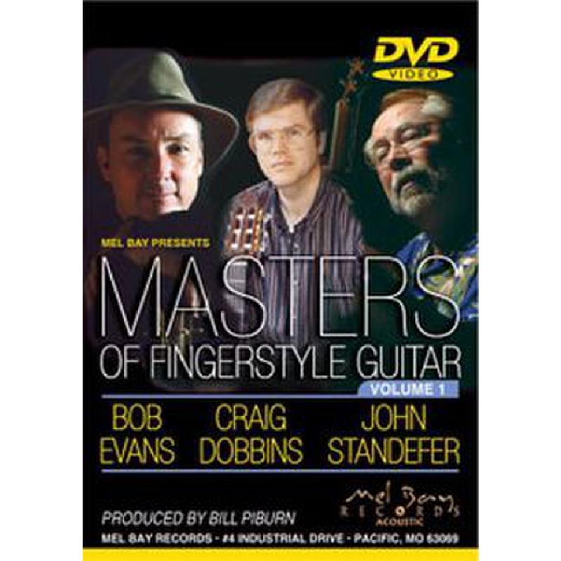 Titelbild für MB 21523DVD - MASTERS OF FINGERSTYLE GUITAR 1
