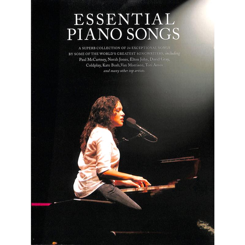 Titelbild für MSAM 978142 - ESSENTIAL PIANO SONGS