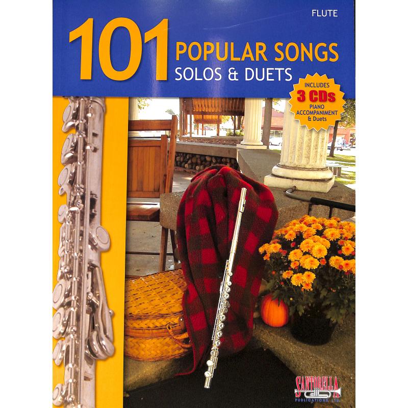 Titelbild für SANTOR -TS402 - 101 POPULAR SONGS SOLOS + DUETS