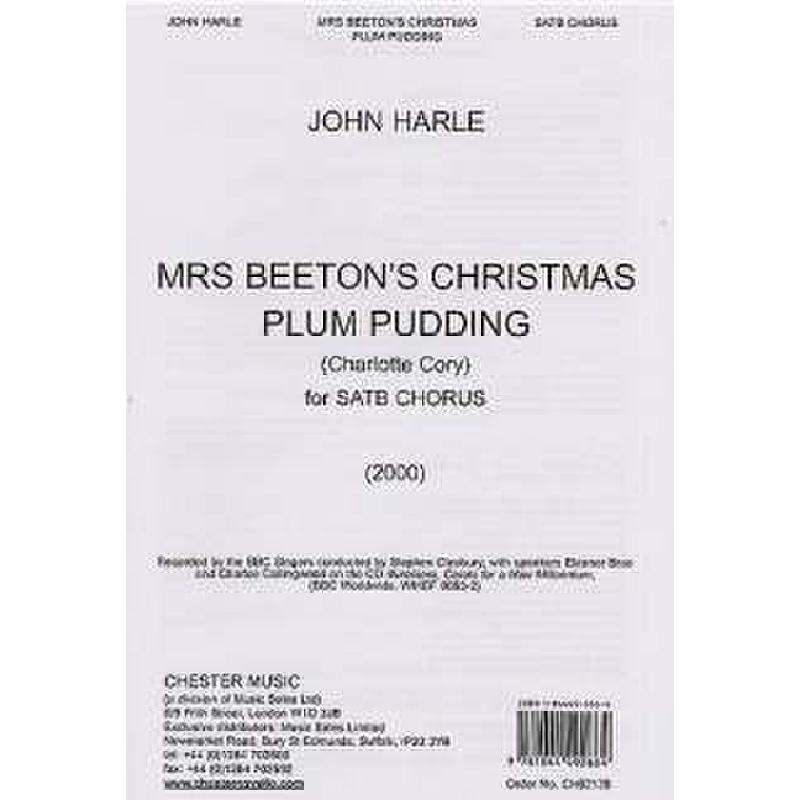 Titelbild für CH 62128 - MRS BEETON'S CHRISTMAS PLUM PUDDING