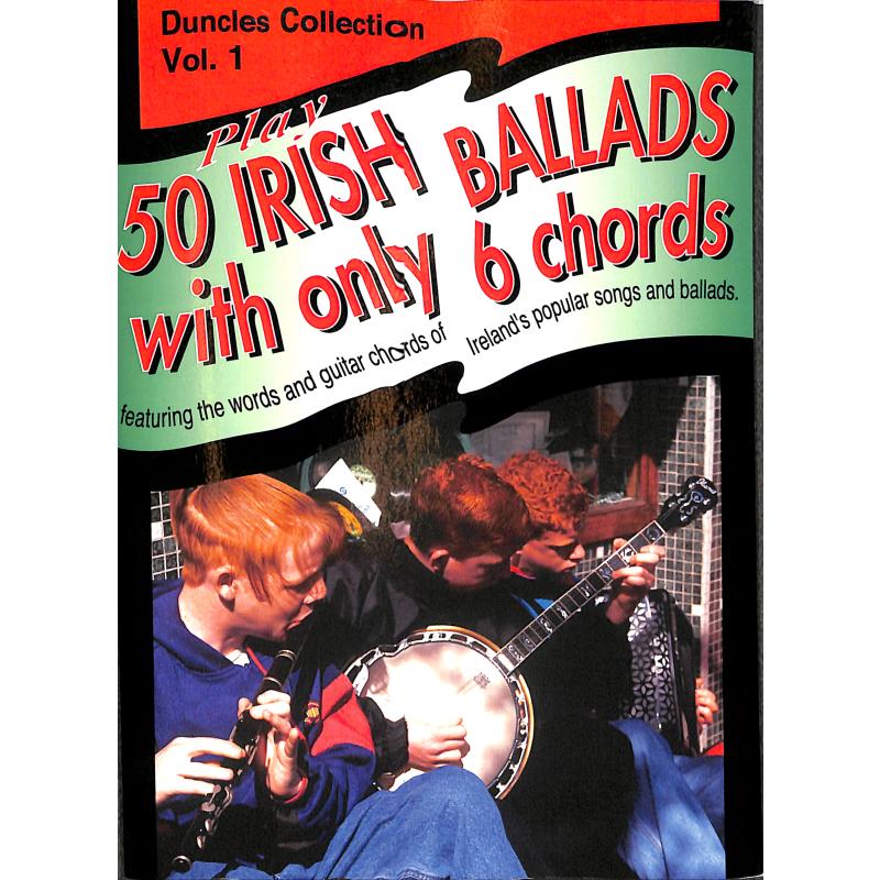 Titelbild für OMB 80 - PLAY 50 IRISH BALLADS WITH ONLY 6 CHORDS BD 1