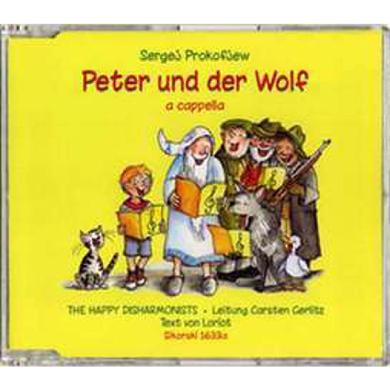 Titelbild für SIK 1633A - PETER + DER WOLF A CAPPELLA