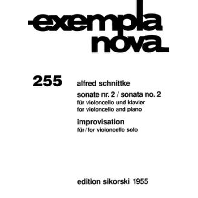 Titelbild für SIK 1955 - SONATE 2 + IMPROVISATION