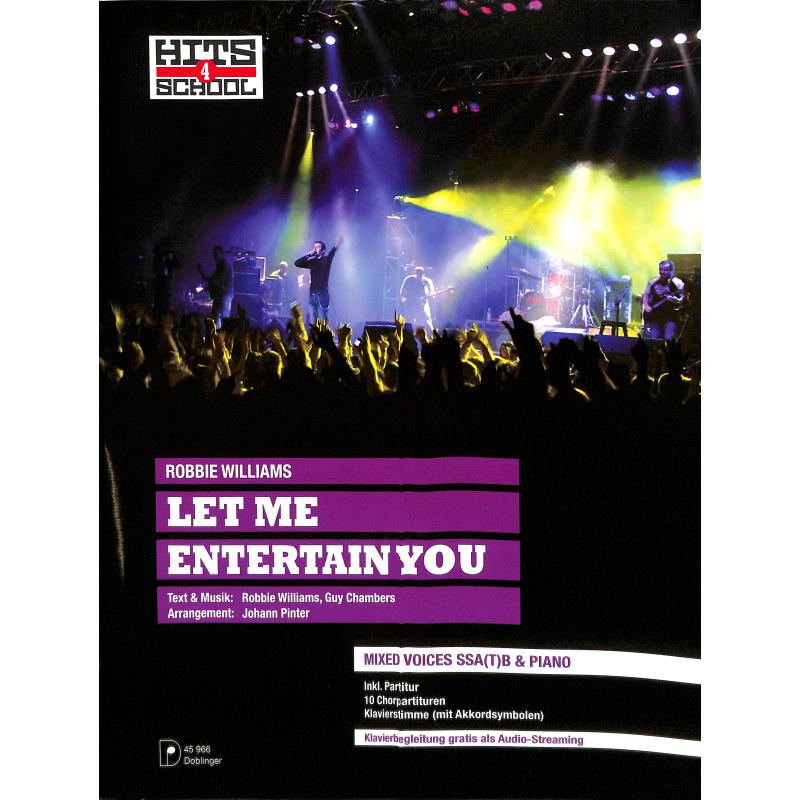 Titelbild für DO 45966 - LET ME ENTERTAIN YOU