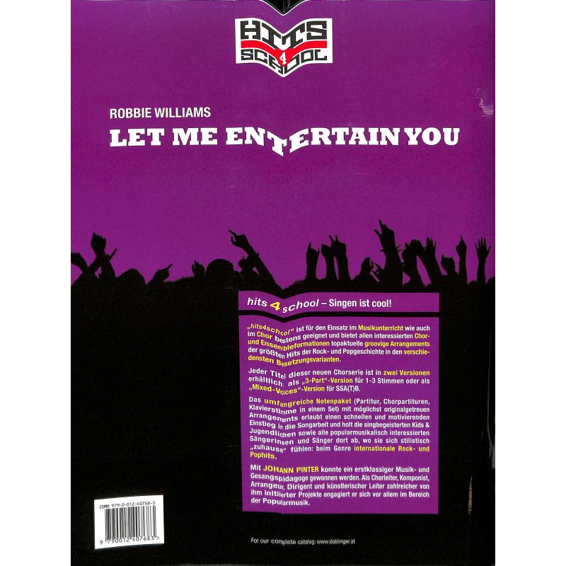 Notenbild für DO 45966 - LET ME ENTERTAIN YOU