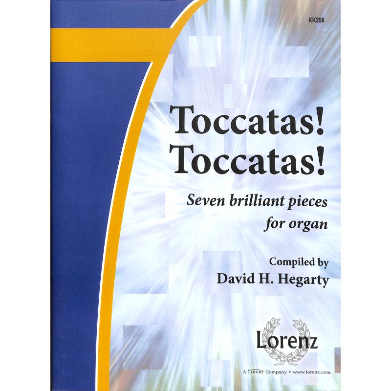Titelbild für LORENZ -KK258 - TOCCATAS TOCCATAS 1 - 7 BRILLANT PIECES