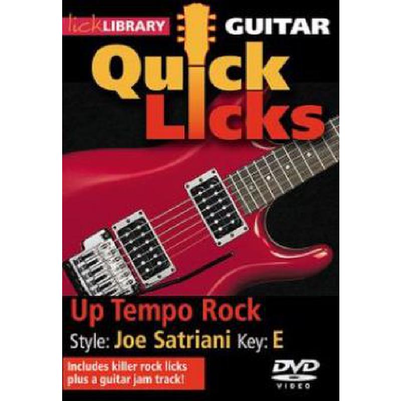 Titelbild für RDR 0248 - GUITAR QUICK LICKS - UP TEMPO ROCK