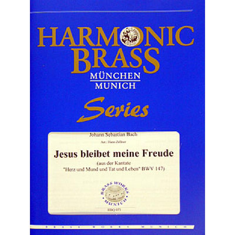 Titelbild für BWM -HBW-073 - JESUS BLEIBET MEINE FREUDE (KANTATE BWV 147)