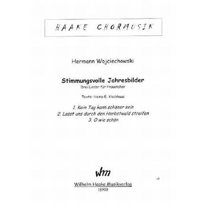 Titelbild für ERES 18903 - STIMMUNGSVOLE JAHRESBILDER