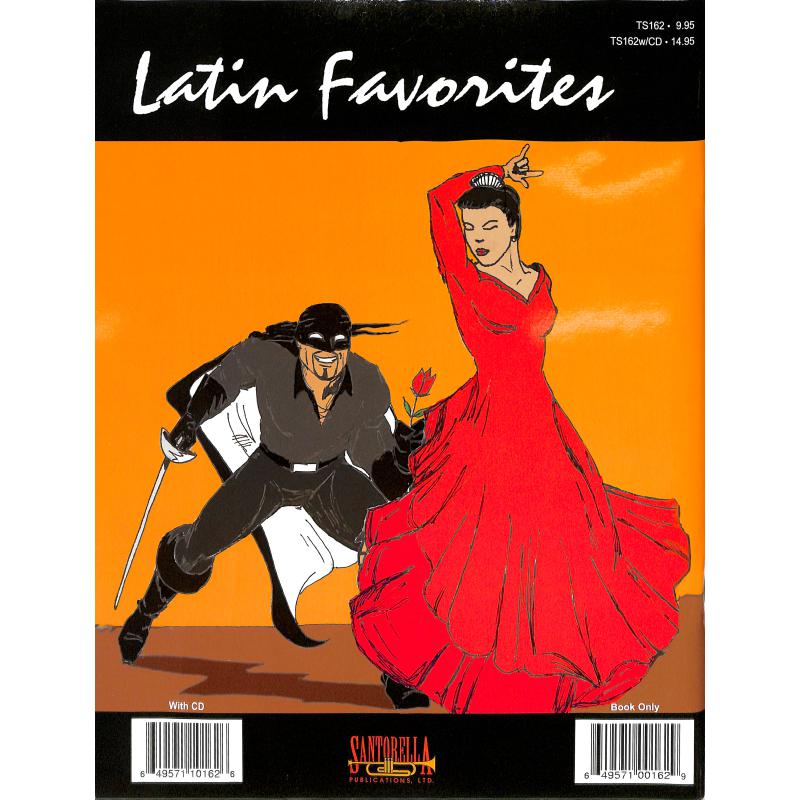 Notenbild für SANTOR -TS162WCD - LATIN FAVORITES