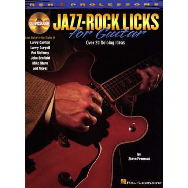 Titelbild für HL 696428 - JAZZ ROCK LICKS FOR GUITAR