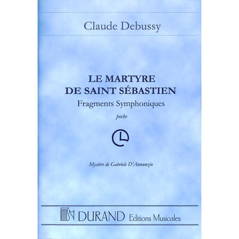 Titelbild für DUR 8693 - LE MARTYRE DE SAINT SEBASTIAN