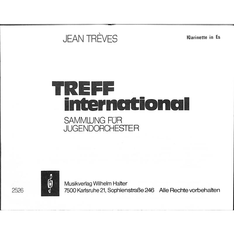 Titelbild für HAL 2526-KLARES - TREFF INTERNATIONAL 1